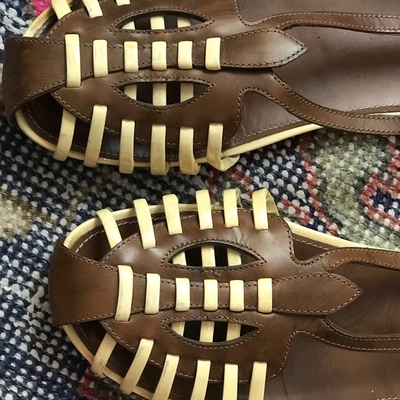 Prada Sandals with Woven Detail - Picture 2 of 5